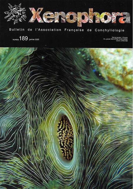 Couverture du Xenophora n189.